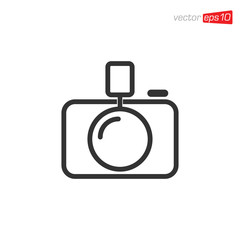 Camera Icon Design Vector Template