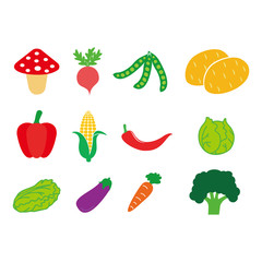 vegetable icon vector design symbol