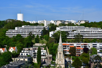 Sainte Adresse; France - may 10 2017 : city in spring