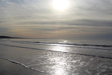 Fototapeta premium Beach Landscape Background