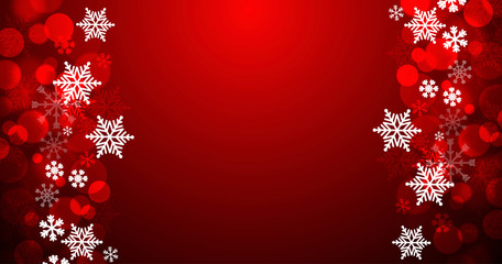 sfondo, elegante, natale, fiocchi di neve, © xyz+