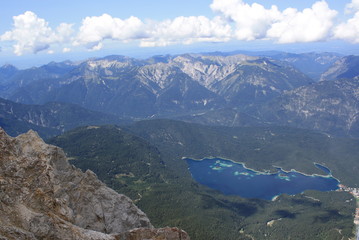 Lake in mountains