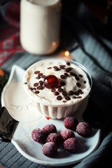 yogurt with fresh berries