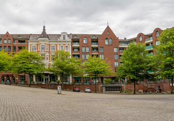 Hamburg city view