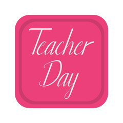 Teacher Day Handwriting, calligraphic, Vector