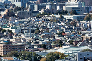 Tokyo City view from Bunkyo Observation Deck