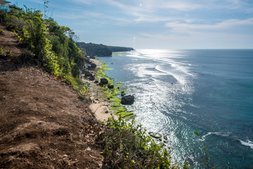 A beautiful view of Bingin beach in Bali, Indonesia