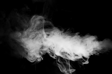 Smoke black &white for background