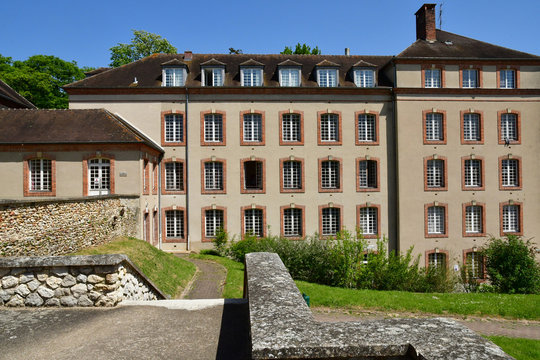 Rambouillet; France - May 6 2018 : National Sheep Fold