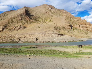 Travel photography from Lhasa, Tibet to Nepal. Beautiful views of high altitude landscapes, snow...