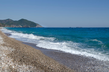 Fototapeta na wymiar Beach in Turkey