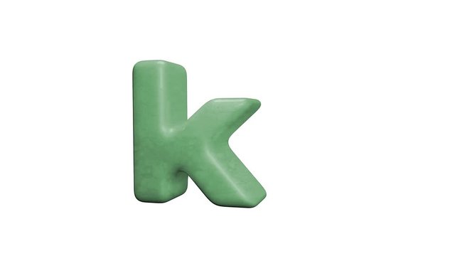 letra k