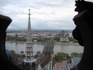 Cologne view from DOM