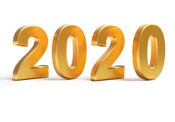 Gold numbers of New Year 2020