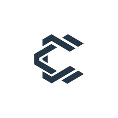 Letter C logo icon design template elements