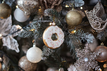 festive retro christmas background