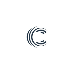 Letter C logo icon design template elements