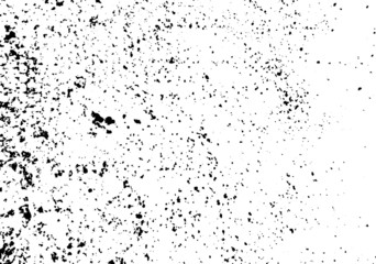 Rough black and white texture vector. Distressed overlay texture. Grunge background. Abstract textured effect. Vector Illustration. Black isolated on white background. EPS10.
