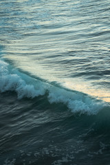 Waves, patterns,beautiful shapes and textures of the ocean