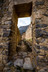 Fototapeta premium Ruins of Ollantaytambo in Peru.