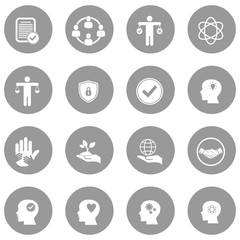 ethic icon vector design symbol