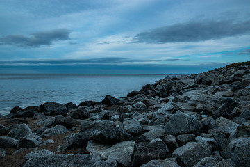 Fototapeta na wymiar Stones by the sea