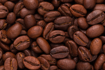 roasted coffee beans, can be used as background