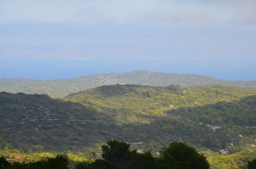 panorama of mountains