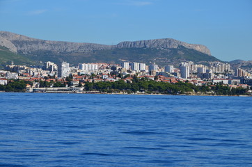 view of the town in croatia