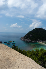 wunderschöne Inselaussicht in Thailand
