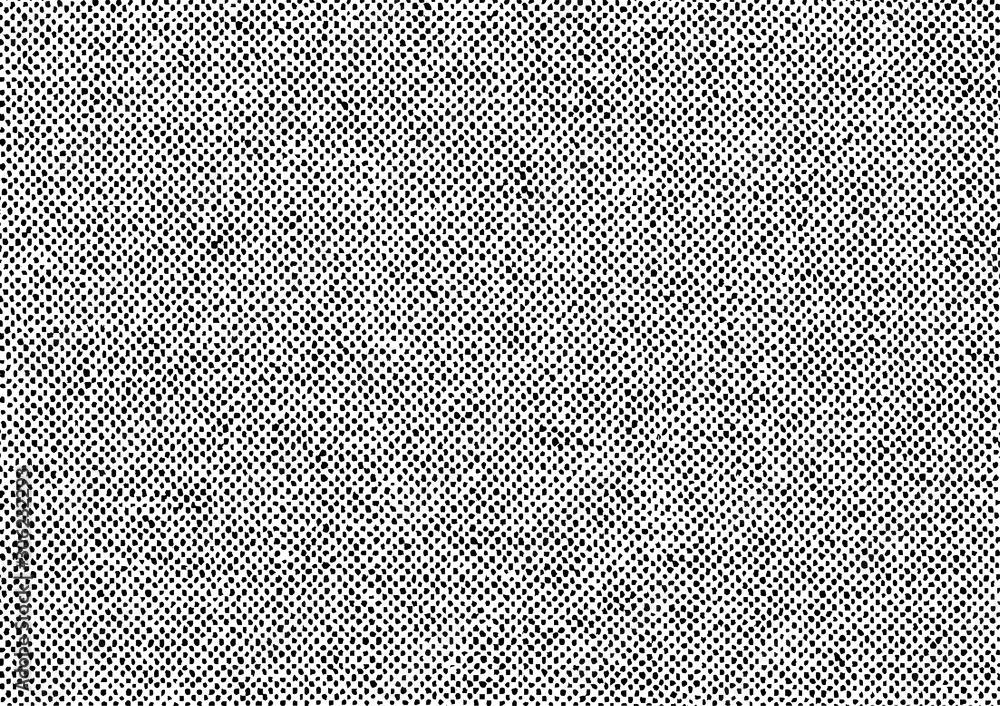 Poster vector fabric texture. distressed texture of weaving fabric. grunge background. abstract halftone ve