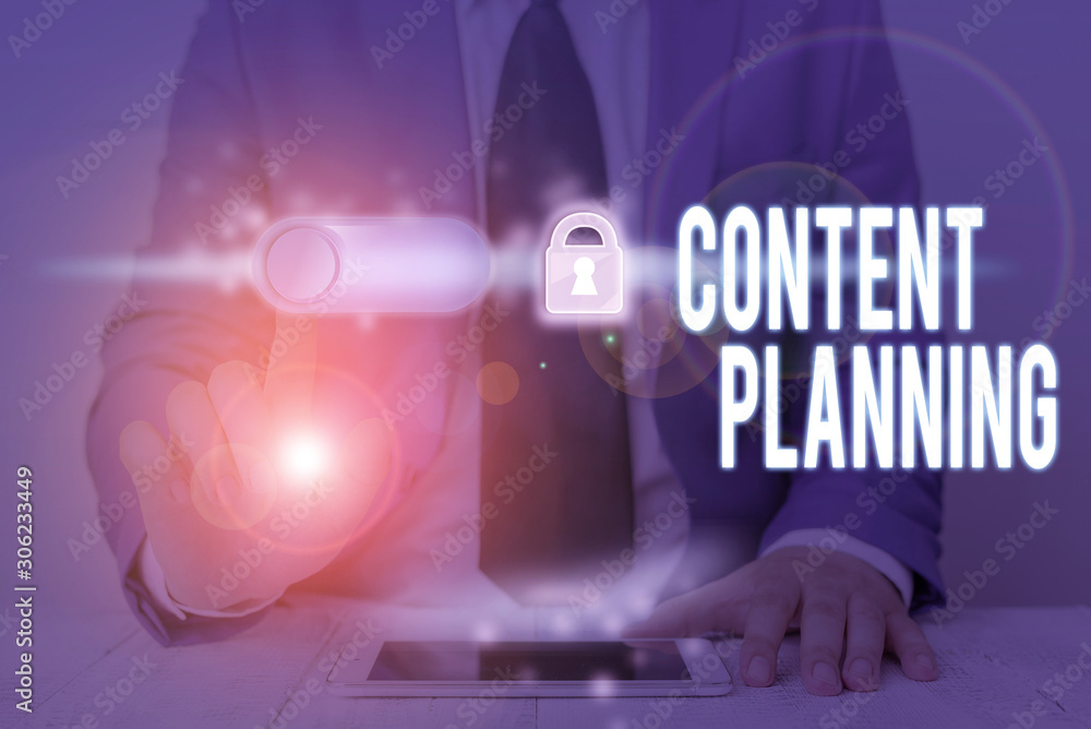 Poster handwriting text writing content planning. conceptual photo establish a fluid workflow around the cr
