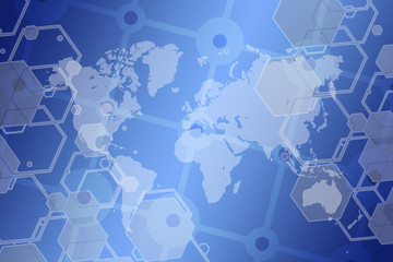 abstract, blue, technology, business, light, digital, illustration, design, wallpaper, graphic, texture, concept, 3d, arrow, computer, space, backdrop, line, square, white, color, pattern, corporate