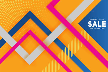 Vector abstract background texture design, Sale banner template design. 