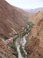 Trockenzeit in afrikanischem Land Grand Canyon