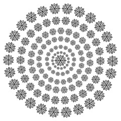 seamless pattern with flowers