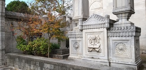Fototapeta na wymiar Ottoman Cemeteries