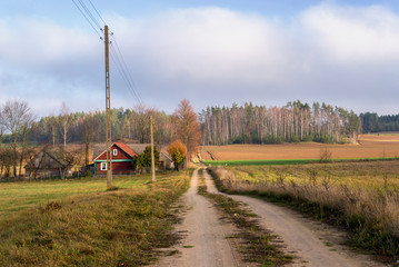 Wzgórza Sokólskie - Podlaska wieś - Krajobraz Podlasia, Polska © podlaski49