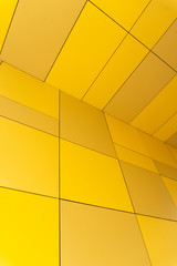 Yellow Body Panels. Abstract Background. High Resolution Image