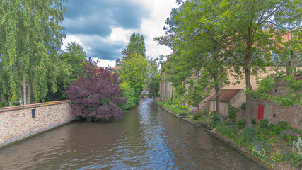 Fototapeta na wymiar Bruges, centre historique.