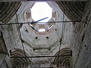 Church of the resurrection in the village 