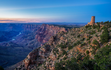 Sunset Desert View Watchtower - Grand Canyon National Park