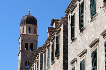 Fototapeta na wymiar Franciscan monastery in Dubrovnik
