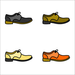 shoe icon . Vector