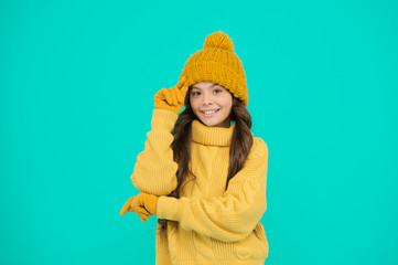 so stylish. hat and mittens accessory. happy child turquoise wall. no flu. get ready for winter....