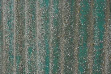 green gray texture of shabby dirty slate on the old roof