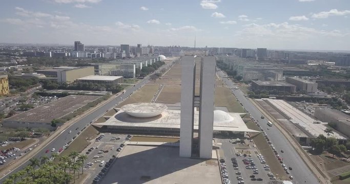congresso federal camara senado esplanada ministerios brasilia brasil df