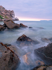 Morro Rock Bay Central California Seascape