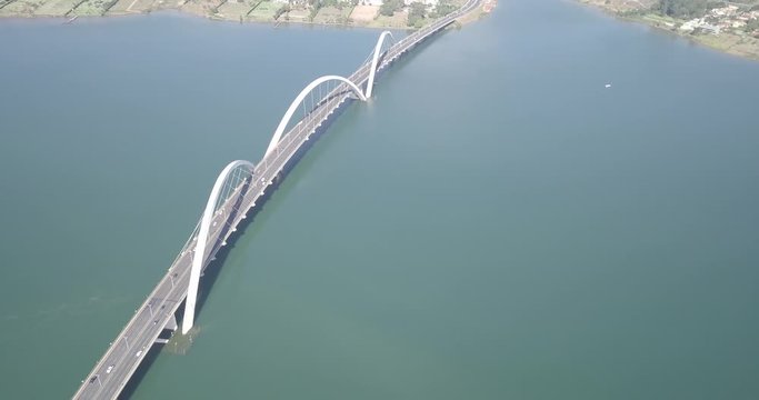 Ponte juscelino kubitschek lago paranoa brasilia brasil df distrito federal