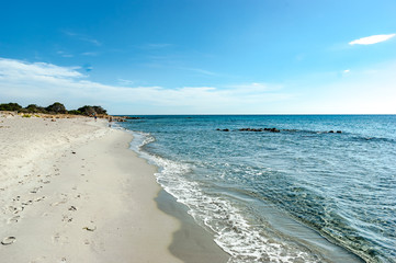sardinia green end sea